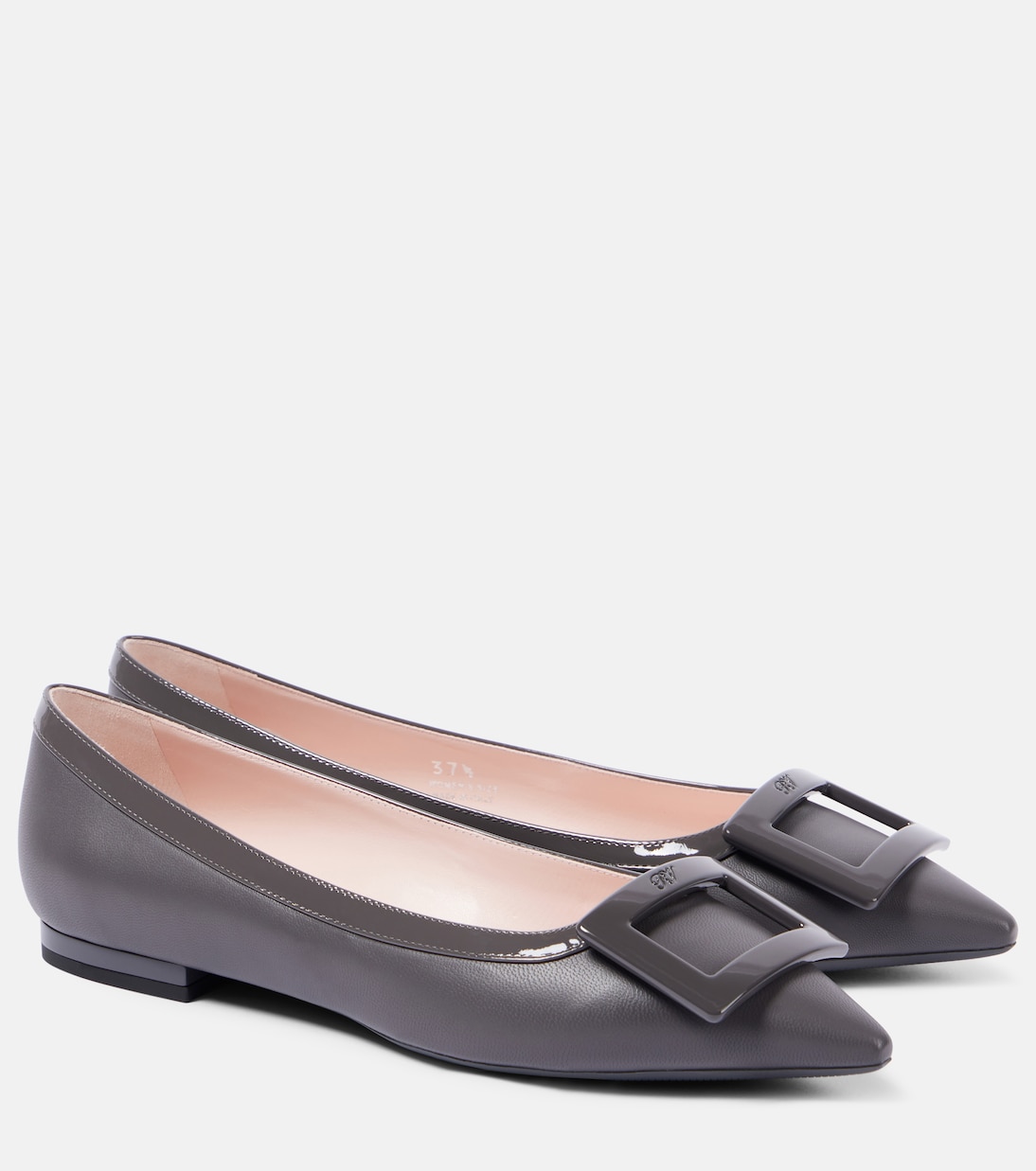 Gommettine leather ballet flats | Roger Vivier