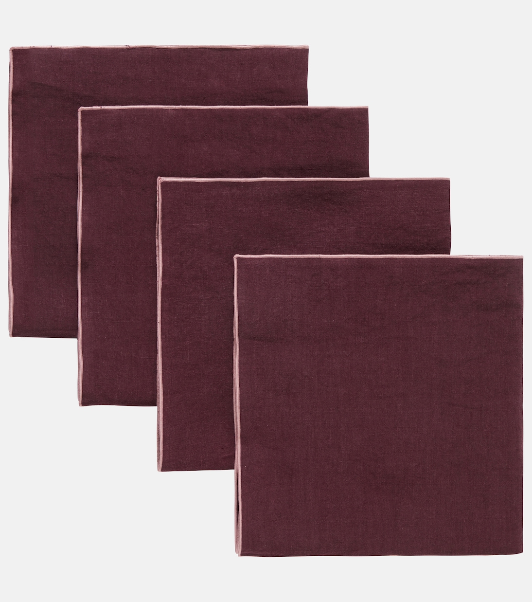 Set of 4 linen napkins | Once Milano