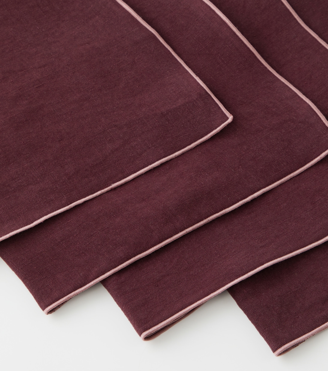Set of 4 linen napkins | Once Milano