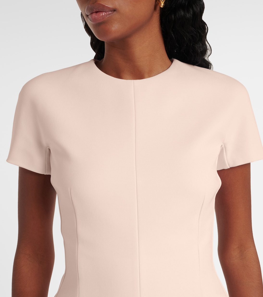 Vestido corto de jersey de crepé | Sportmax