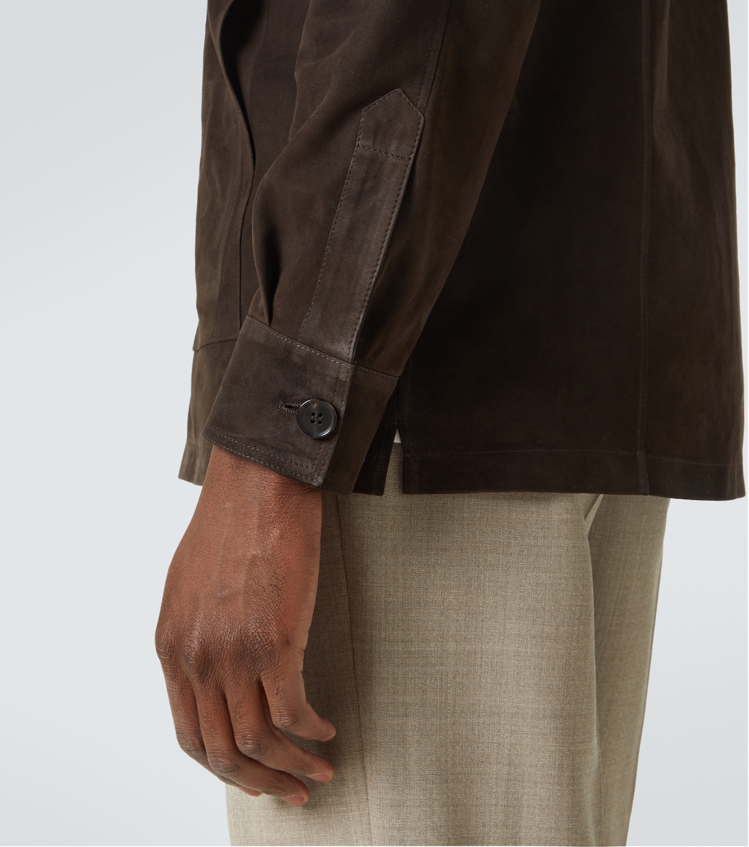 Suede field jacket | Thom Sweeney