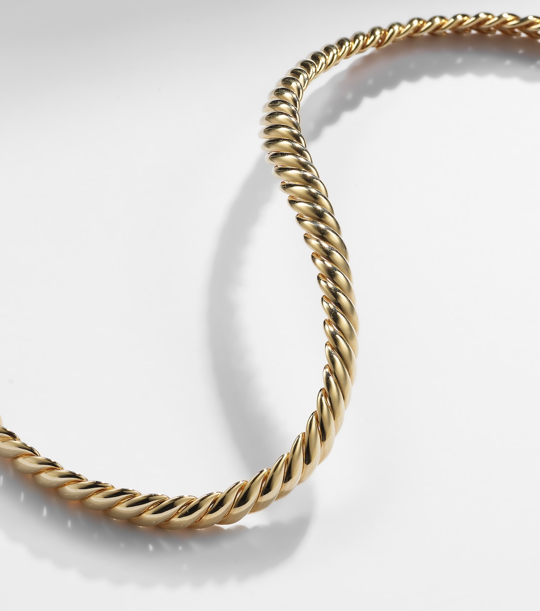 Choker Sculpted Cable in oro 18kt | David Yurman