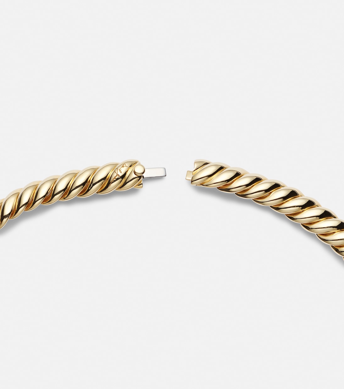 Choker Sculpted Cable in oro 18kt | David Yurman