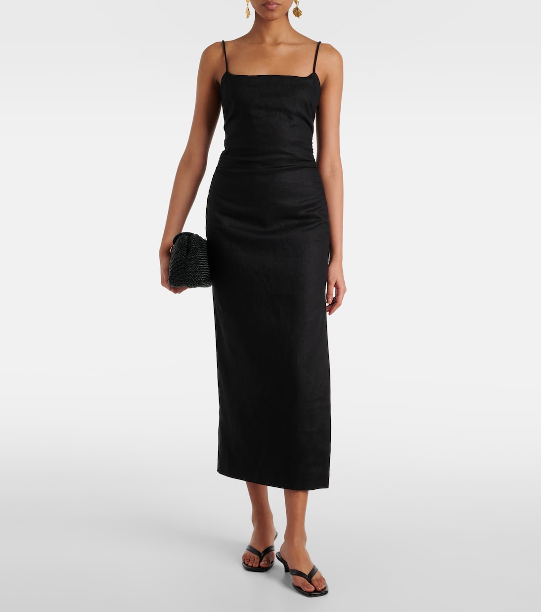 Abito midi in lino | SIR