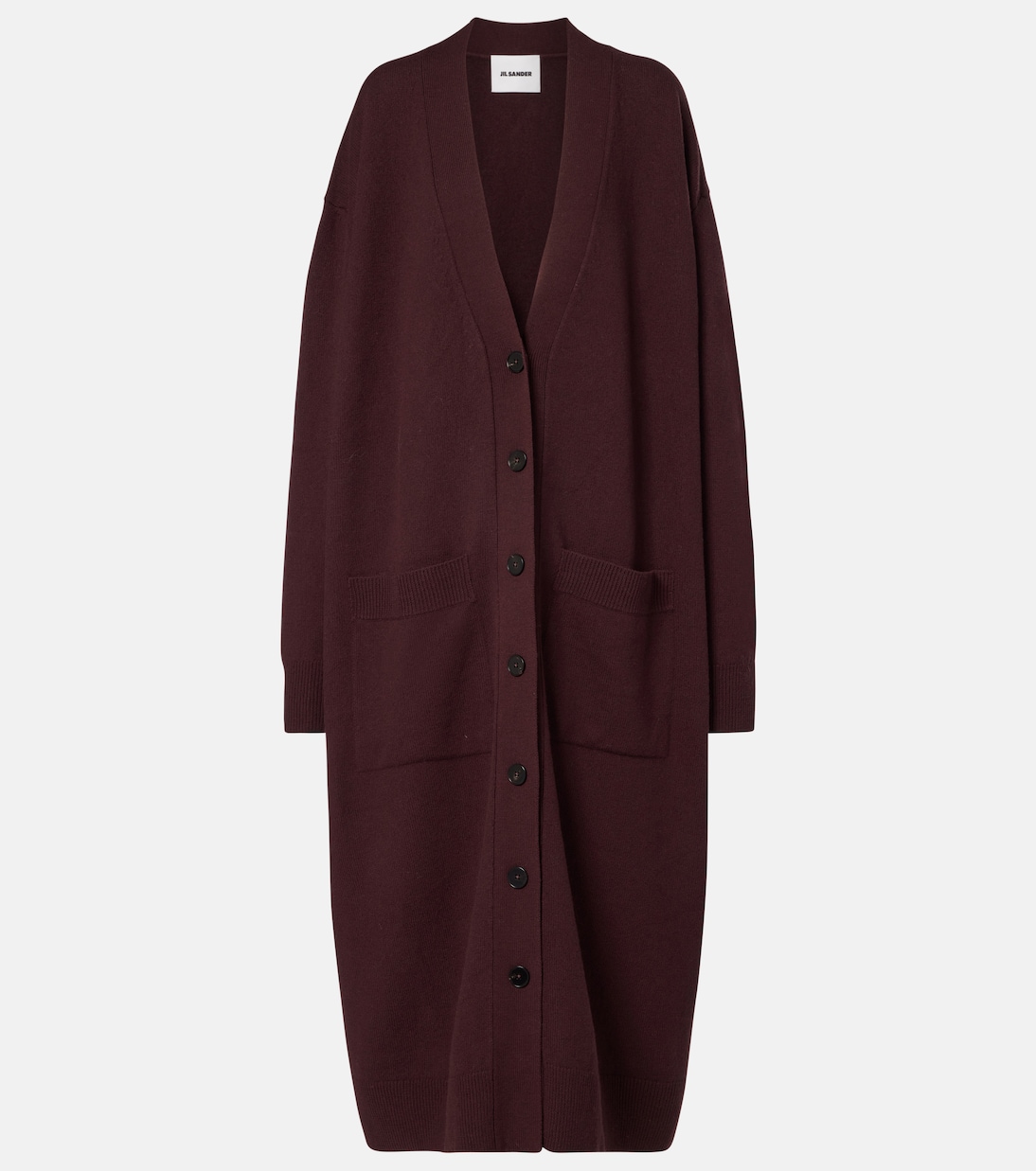 Oversized wool cardigan | Jil Sander