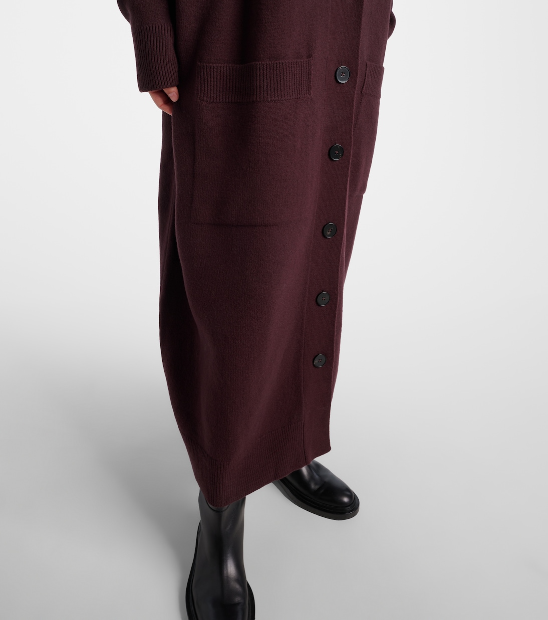 Oversized wool cardigan | Jil Sander