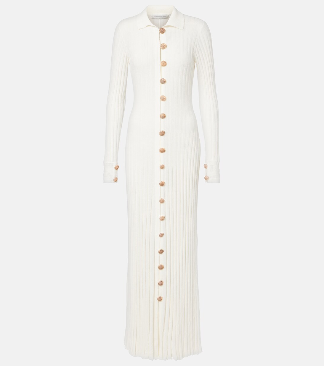 Maxikleid Sundial Shell | Christopher Esber