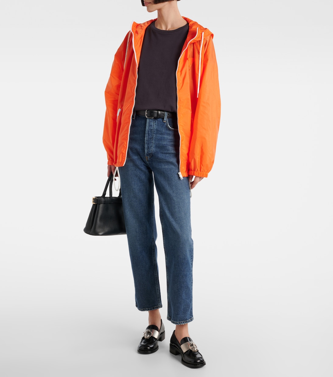 Jean droit '90s Pinch Waist Crop | Agolde