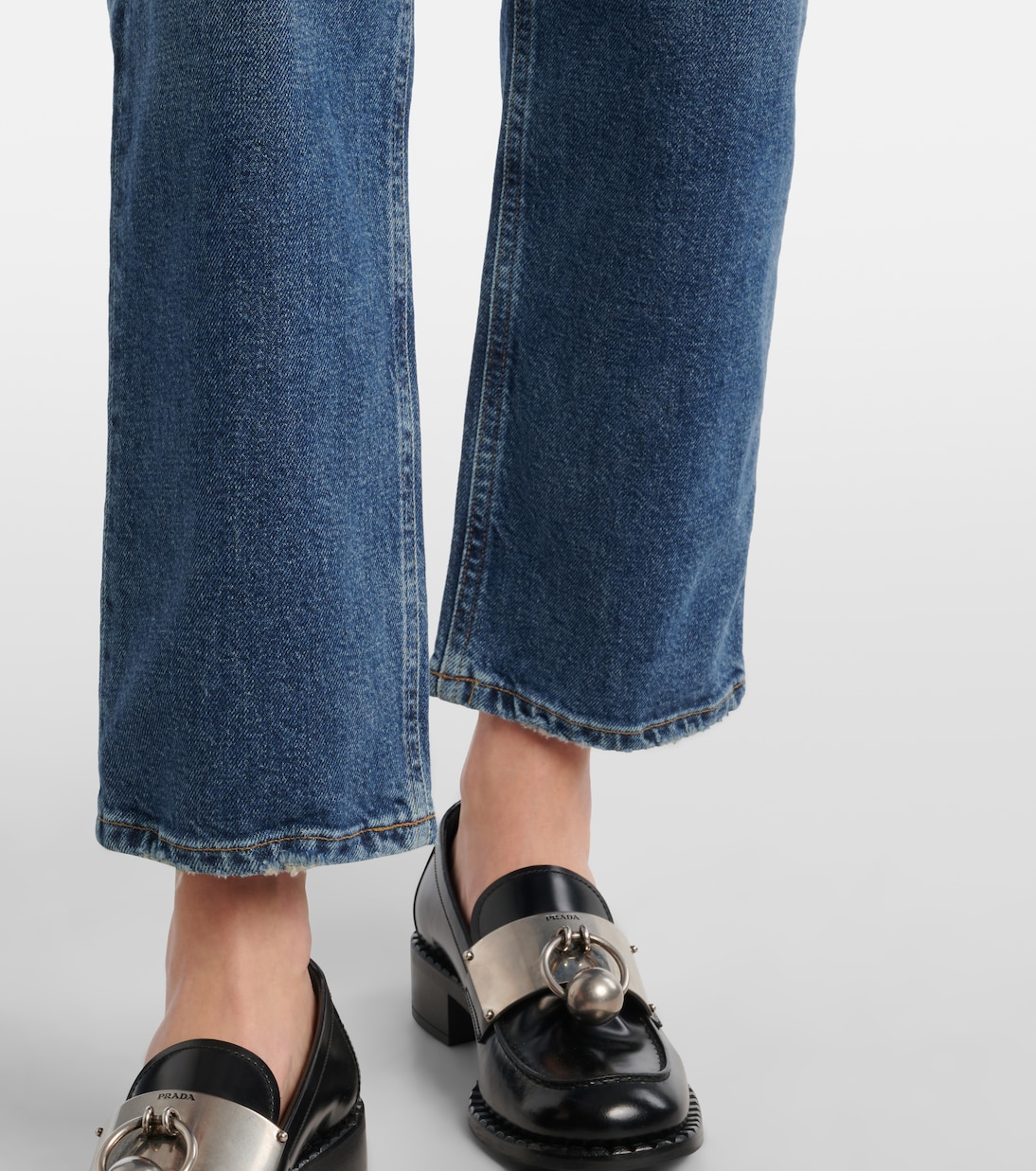 Jean droit '90s Pinch Waist Crop | Agolde