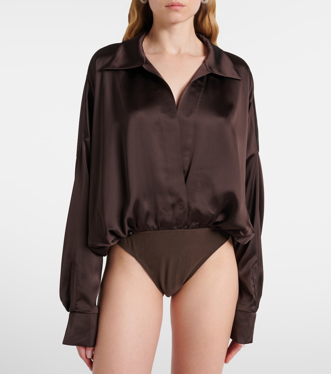 Body aus Satin | Norma Kamali
