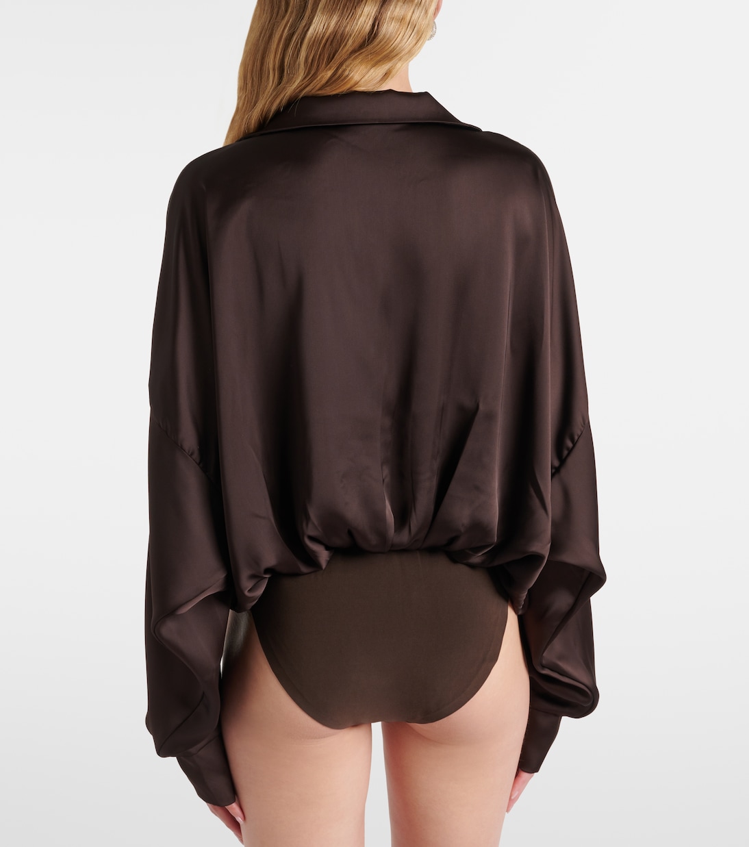 Body aus Satin | Norma Kamali