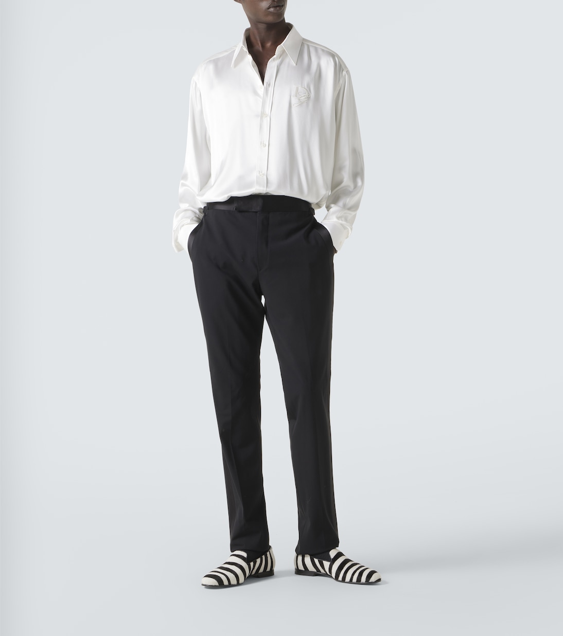 Mocassins Mario en cuir façon poulain | Manolo Blahnik