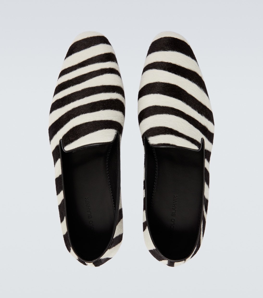 Mocassins Mario en cuir façon poulain | Manolo Blahnik