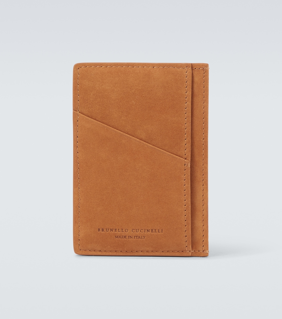 Suede card holder | Brunello Cucinelli