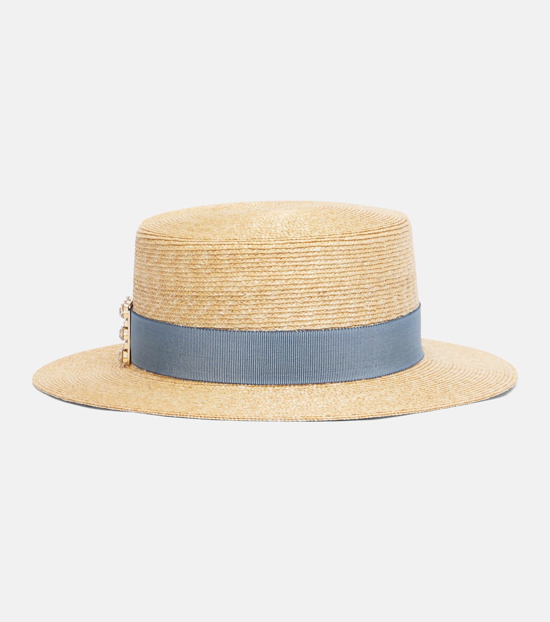 Très Vivier straw boater hat | Roger Vivier