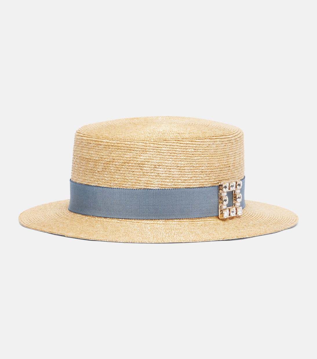 Très Vivier straw boater hat | Roger Vivier