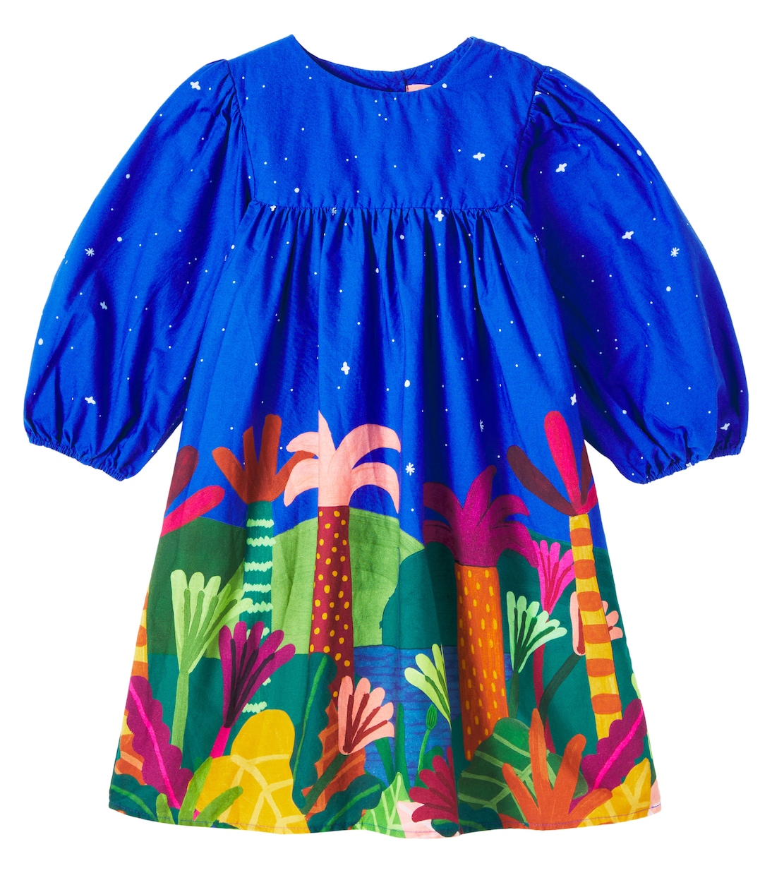 Bedrucktes Kleid aus Baumwolle | Fábula