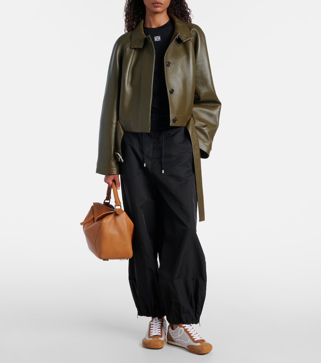 Cabas Puzzle Large en cuir | Loewe