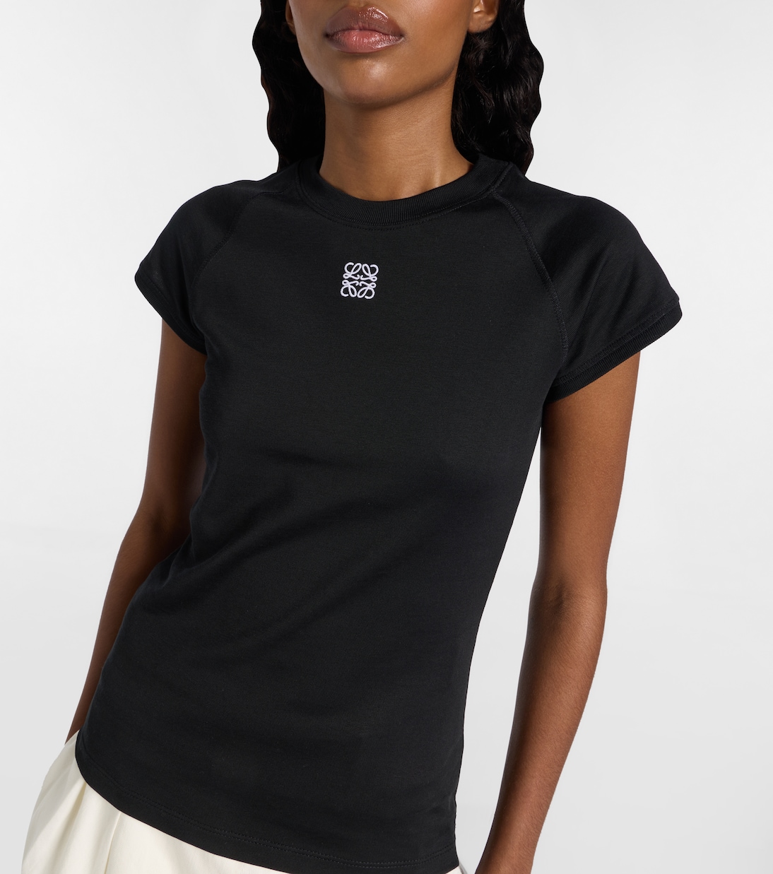Anagram cotton-blend jersey T-shirt | Loewe