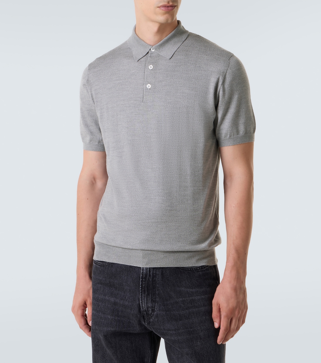 Polo in lana vergine | Lardini