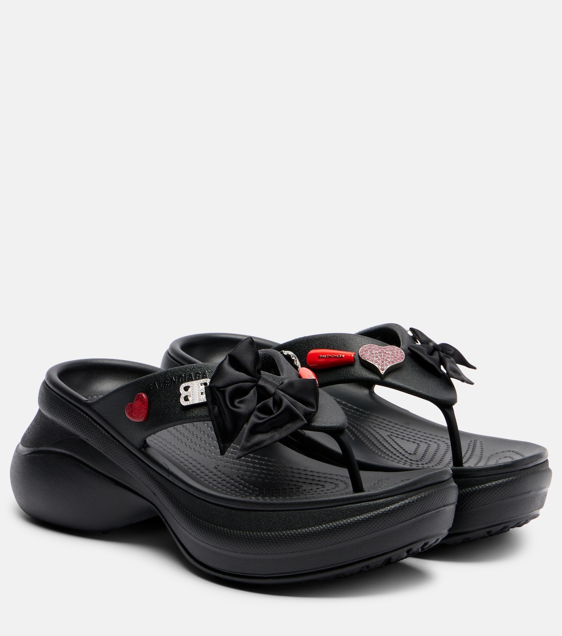 x Crocs Jibbitz platform thong sandals | Balenciaga