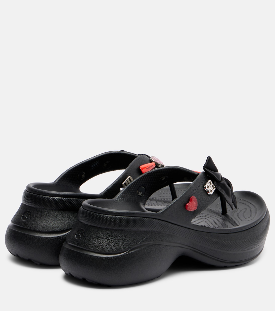 x Crocs Jibbitz platform thong sandals | Balenciaga