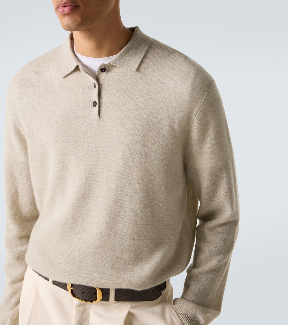 Polopullover Crete aus Kaschmir | Le Kasha