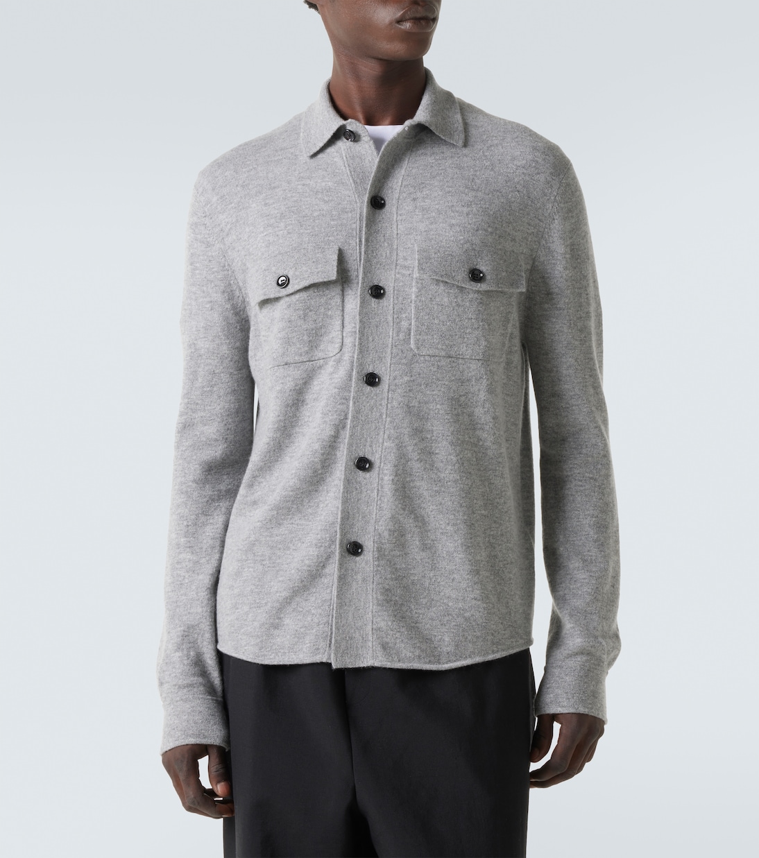 Sobrecamisa de lana y cachemir | Allude