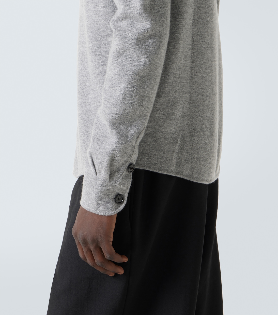 Sobrecamisa de lana y cachemir | Allude
