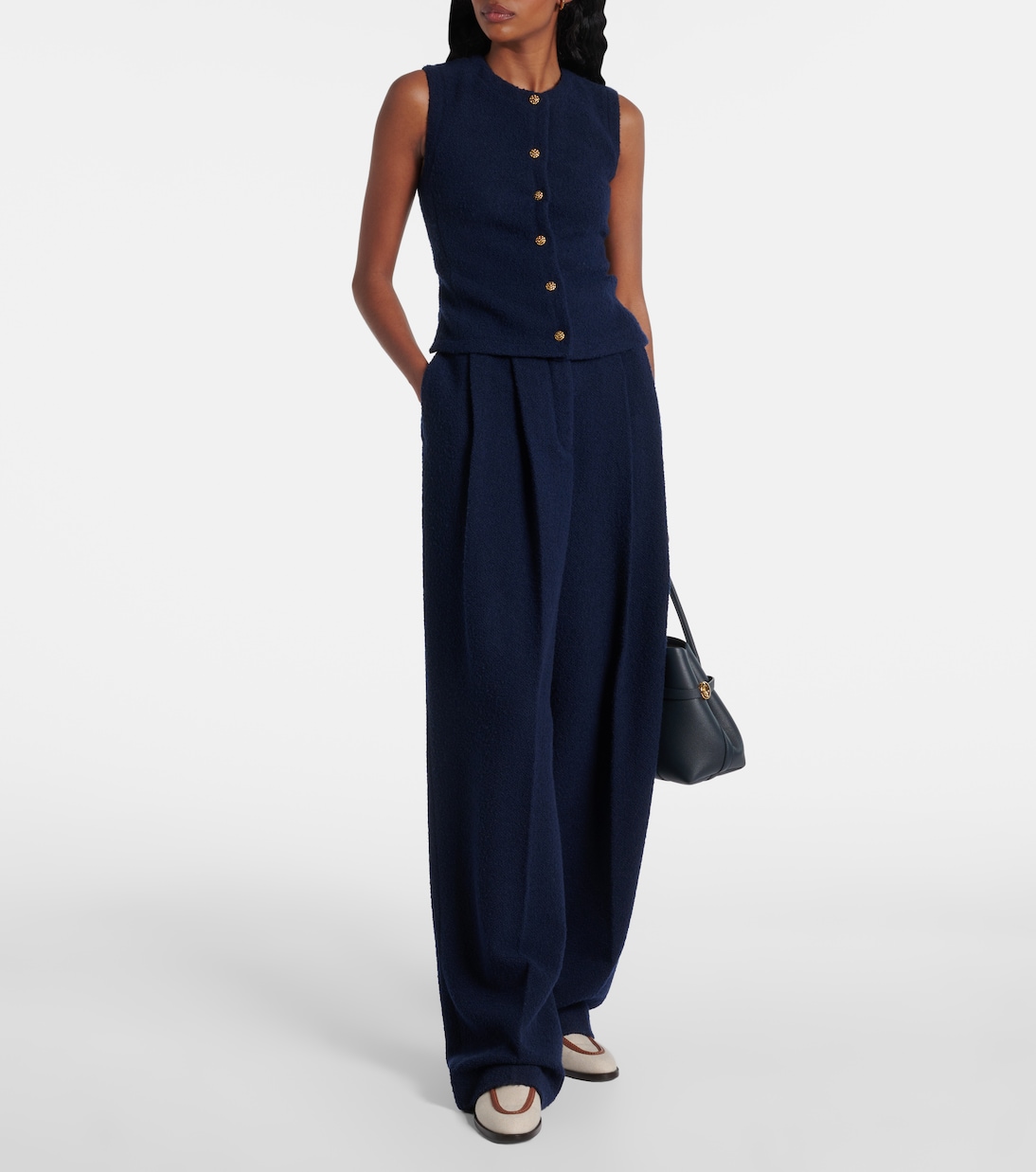 Cashmere and wool-blend vest | Loro Piana