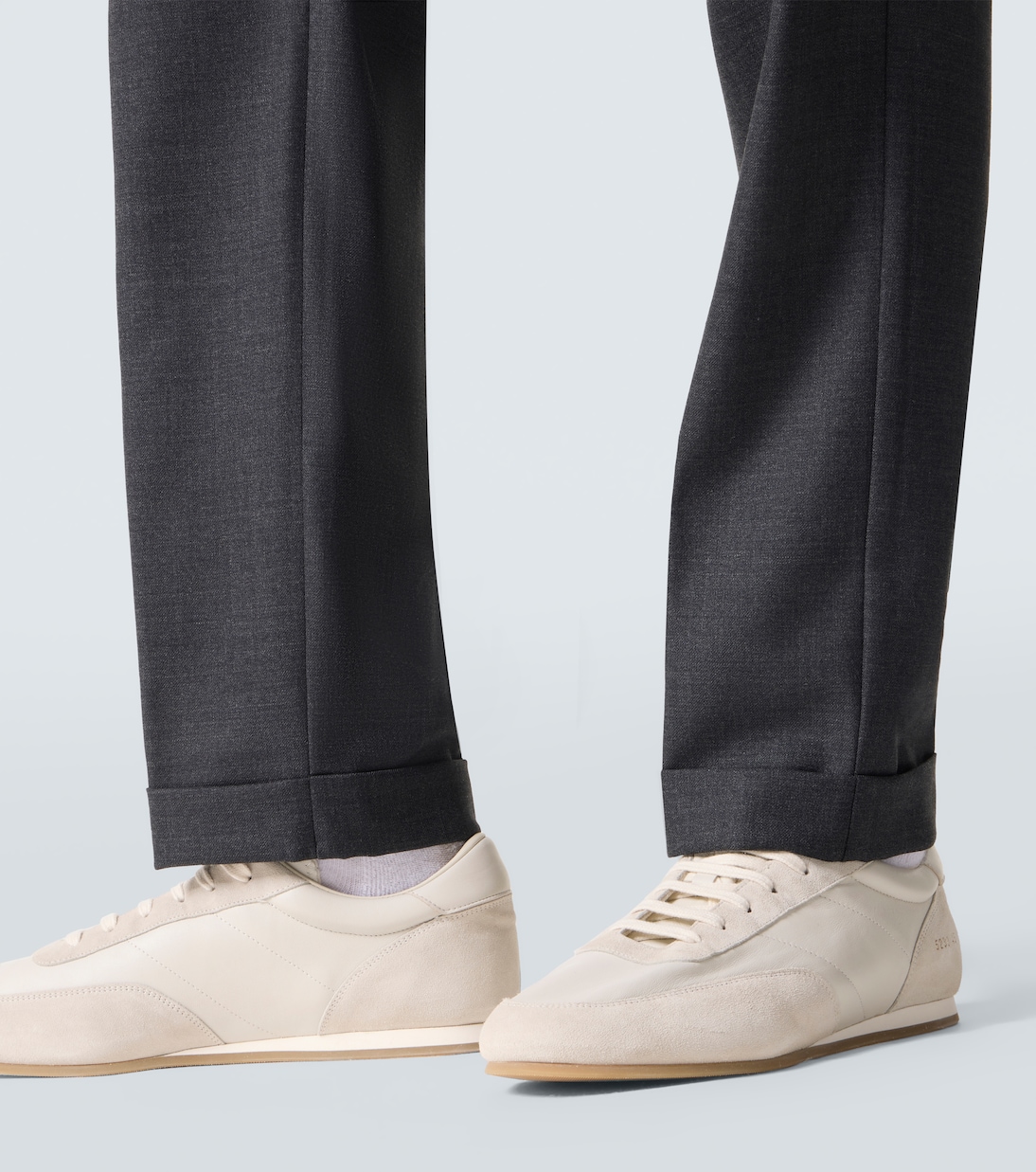 Gabardine straight pants | Herno