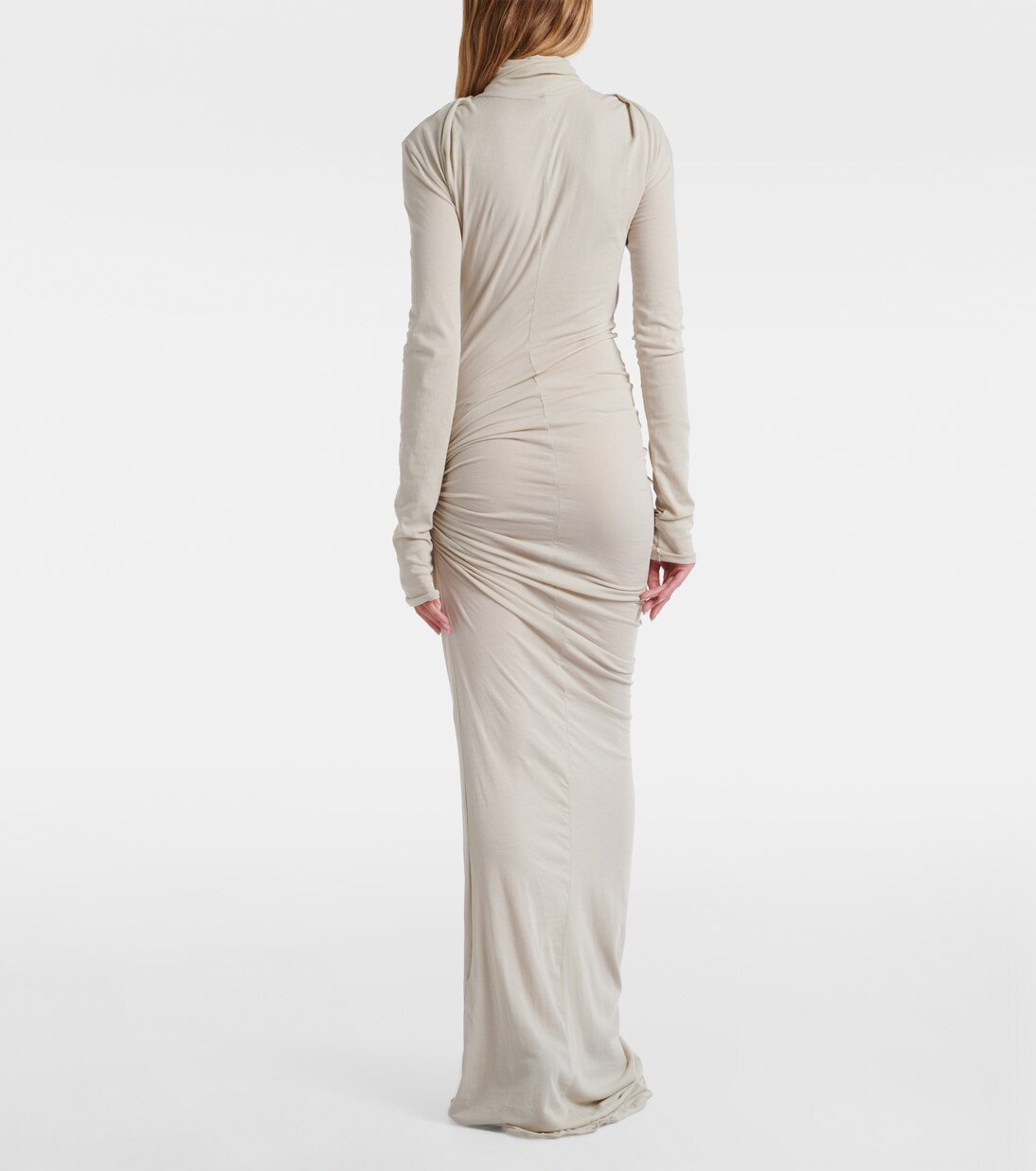 Gres draped cotton-blend gown | Entire Studios