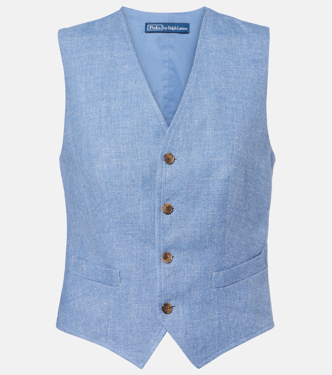 Gilet in twill di lino e cotone | Polo Ralph Lauren