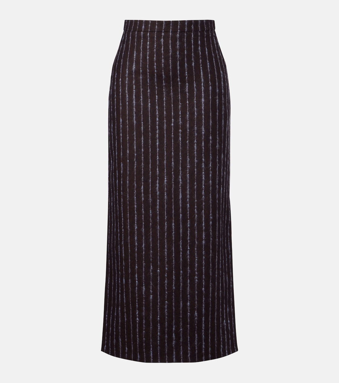 Pinstripe wool and mohair pencil skirt | Erdem