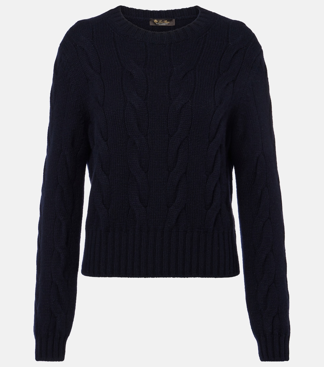 Napier cable-knit cashmere sweater | Loro Piana
