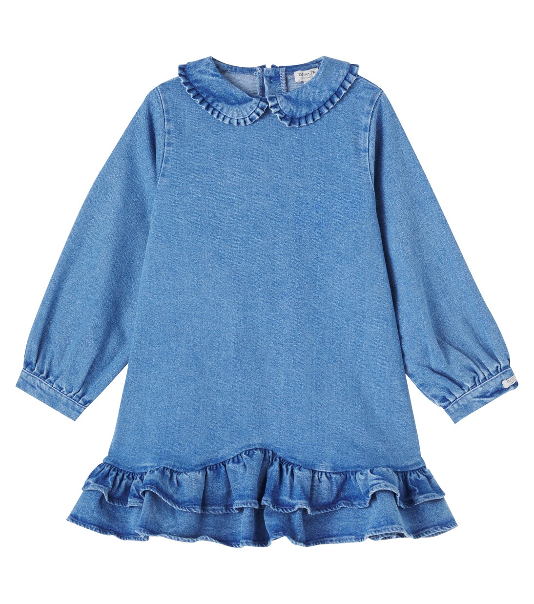 Vestido Luus de denim con volantes | Donsje