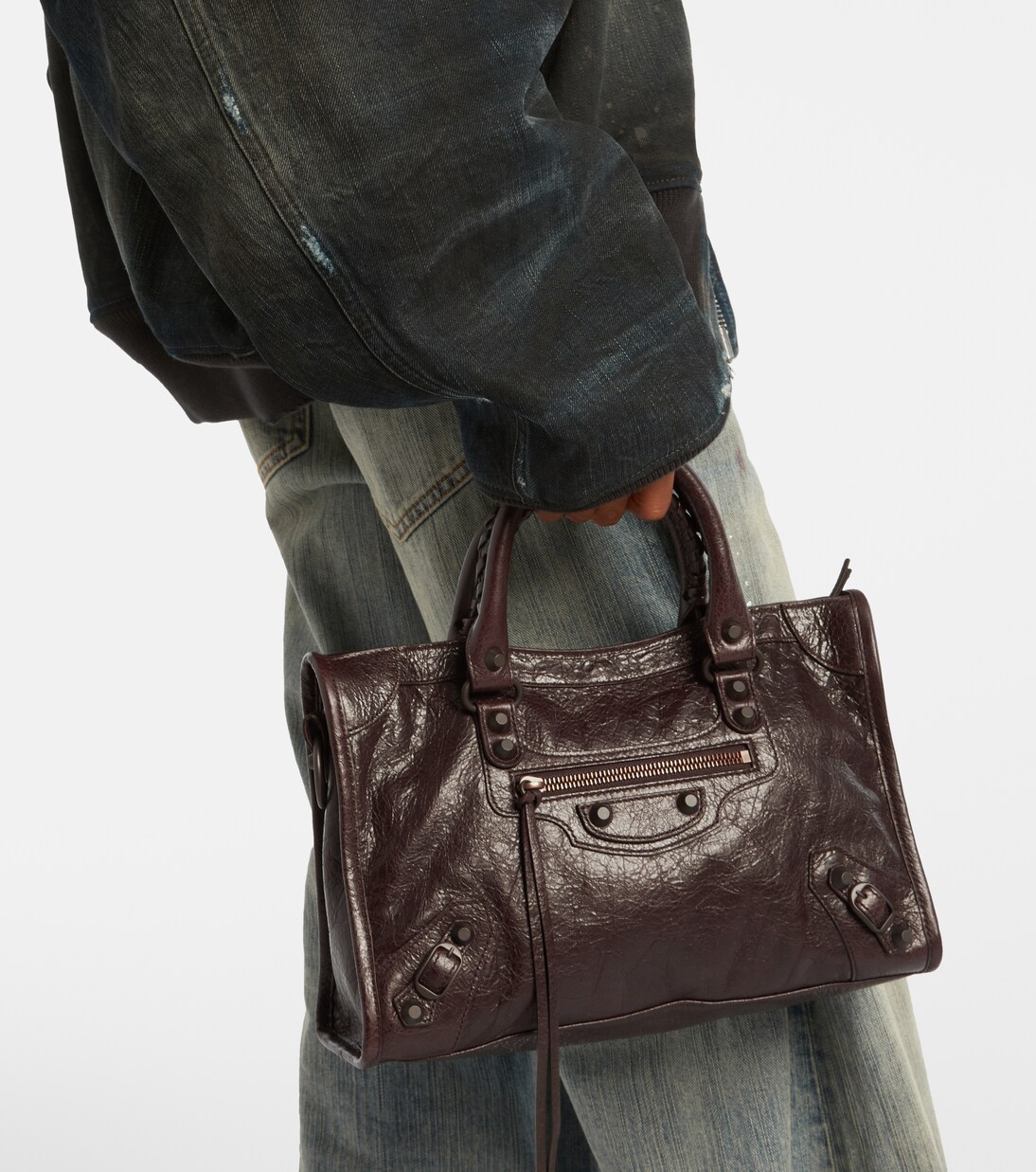 Le City Small leather tote bag | Balenciaga