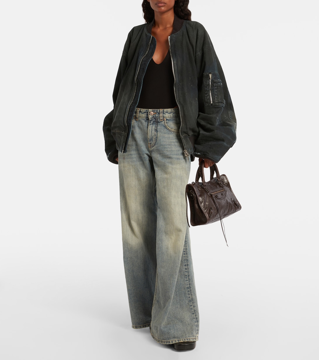 Le City Small leather tote bag | Balenciaga