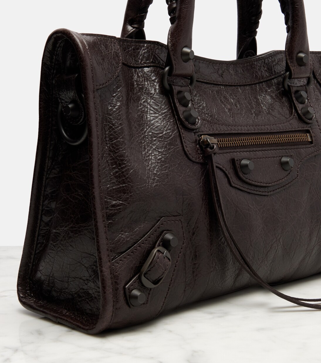 Le City Small leather tote bag | Balenciaga