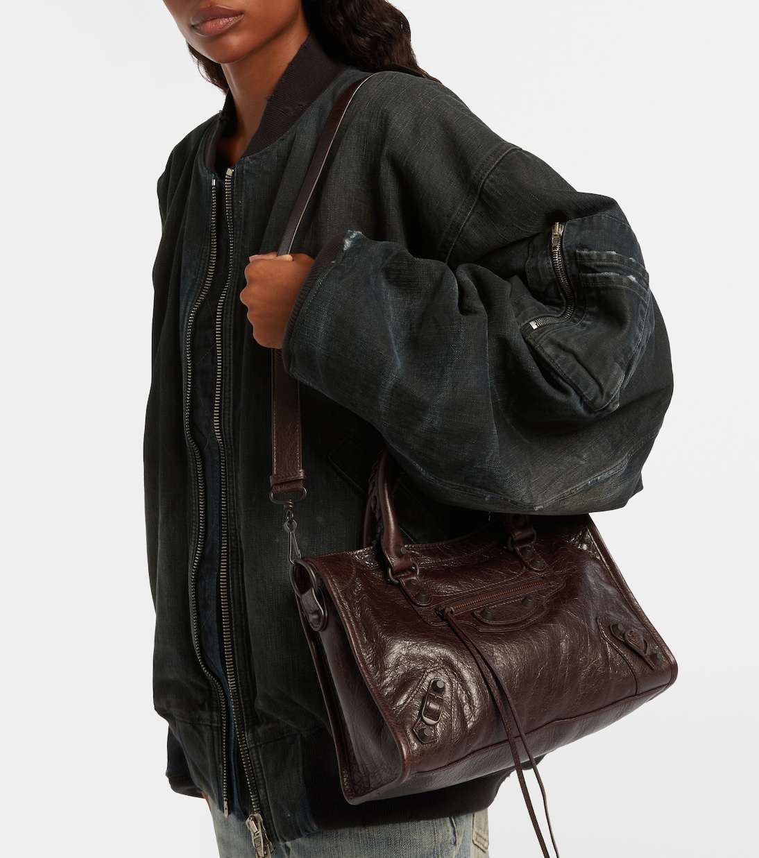 Le City Small leather tote bag | Balenciaga