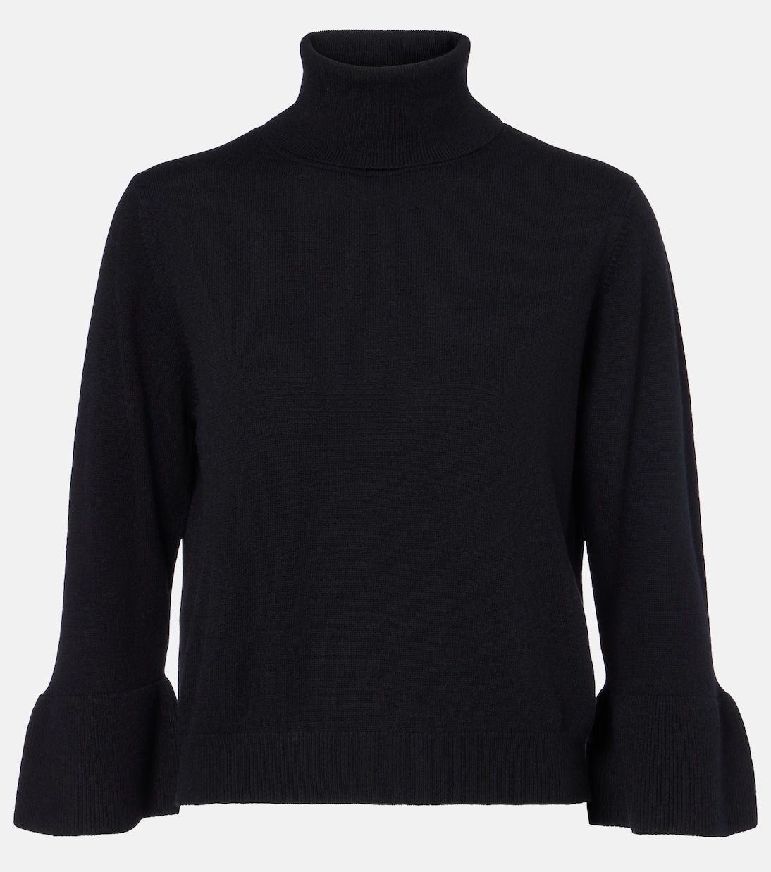Wool and cashmere turtleneck sweater | Jardin des Orangers