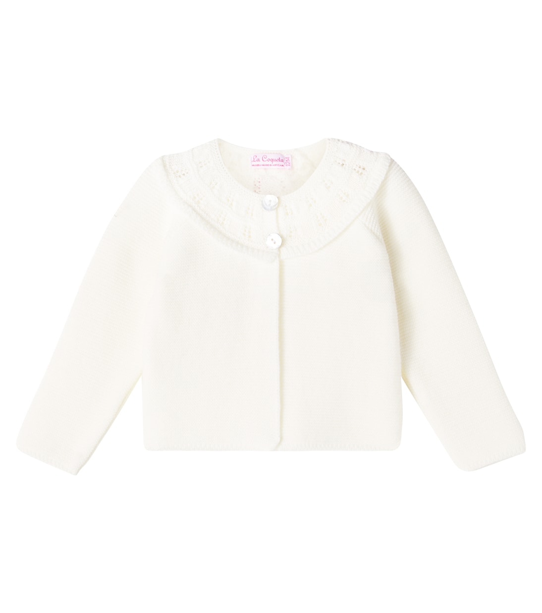 Baby Baena wool cardigan | La Coqueta