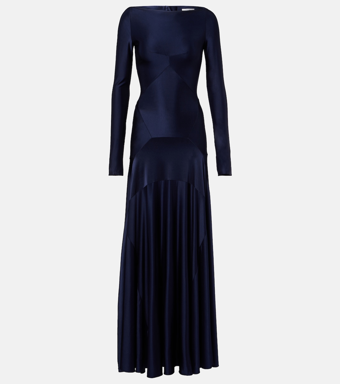 Paneled jersey maxi dress | Rabanne
