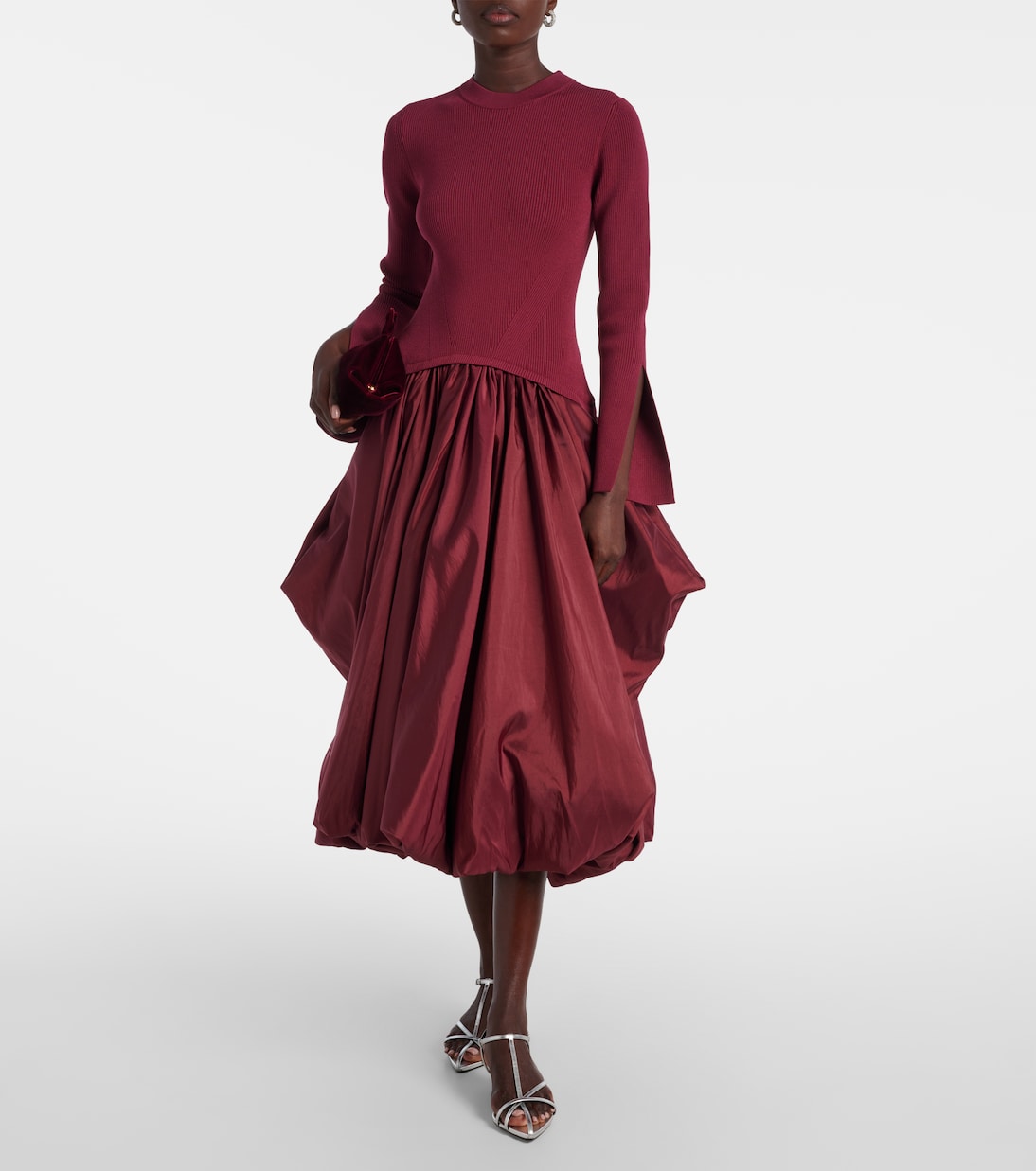 Midikleid Kenlie aus Taft | Simkhai