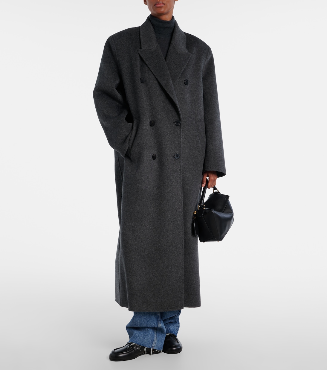 Manteau Gaia en laine mélangée | The Frankie Shop