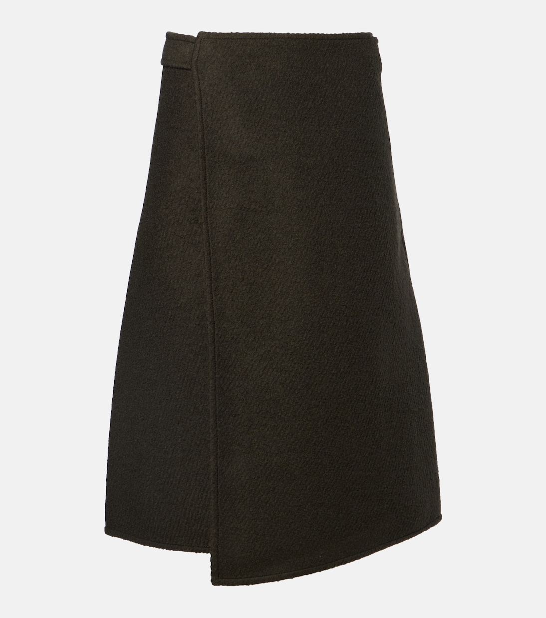Falda  envolvente Bodhi de bouclé de sarga  | Proenza Schouler