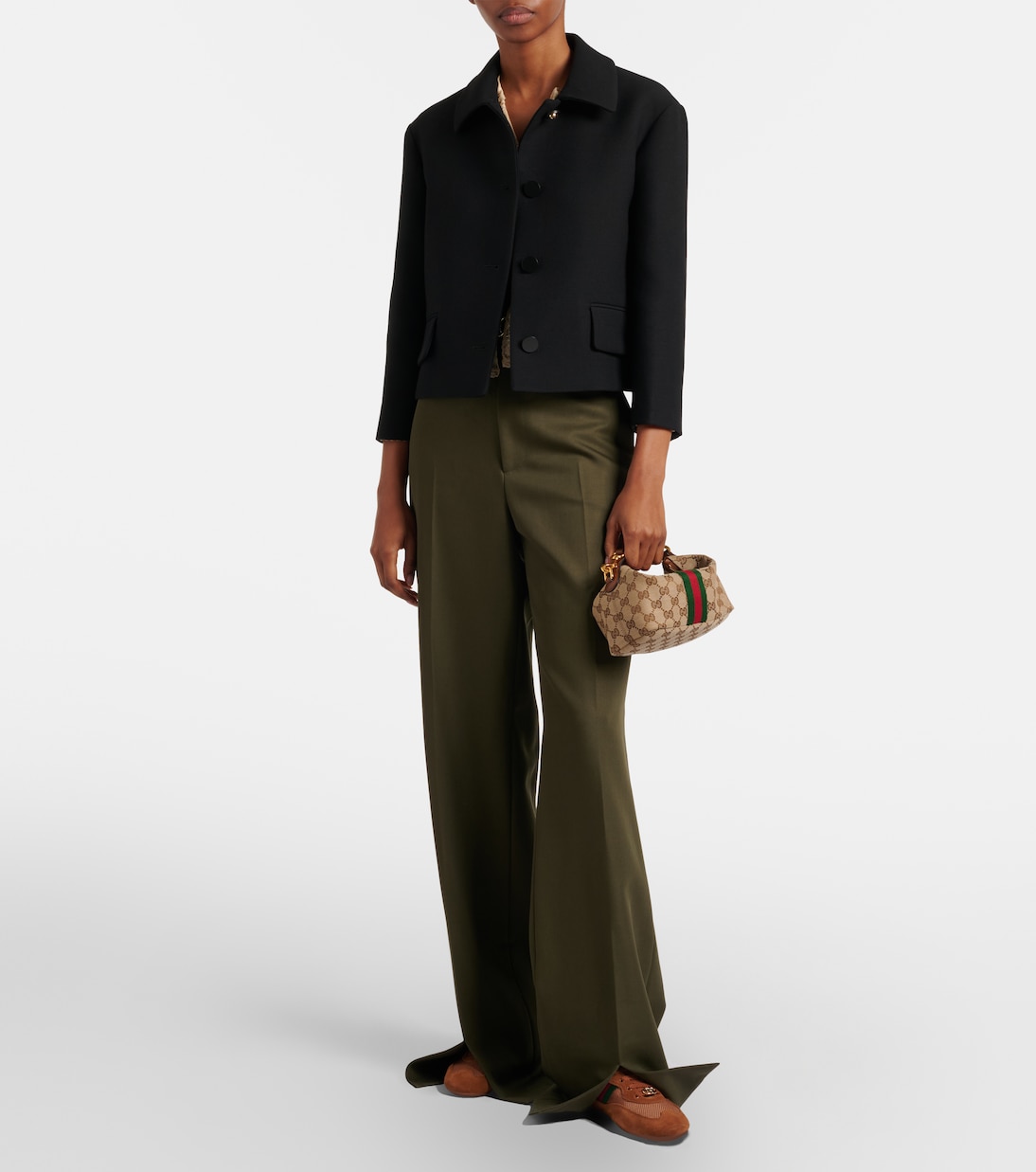 Bolso Ophidia Mini de lona GG | Gucci