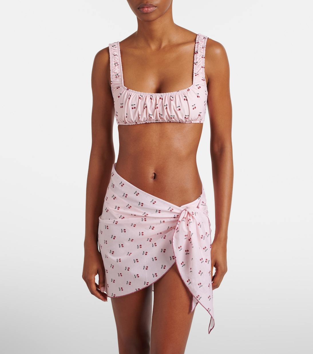 Cherries cotton beach cover-up | Montce