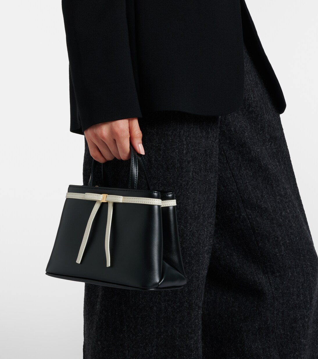 Tote Bag Bow Mini aus Leder | Ferragamo