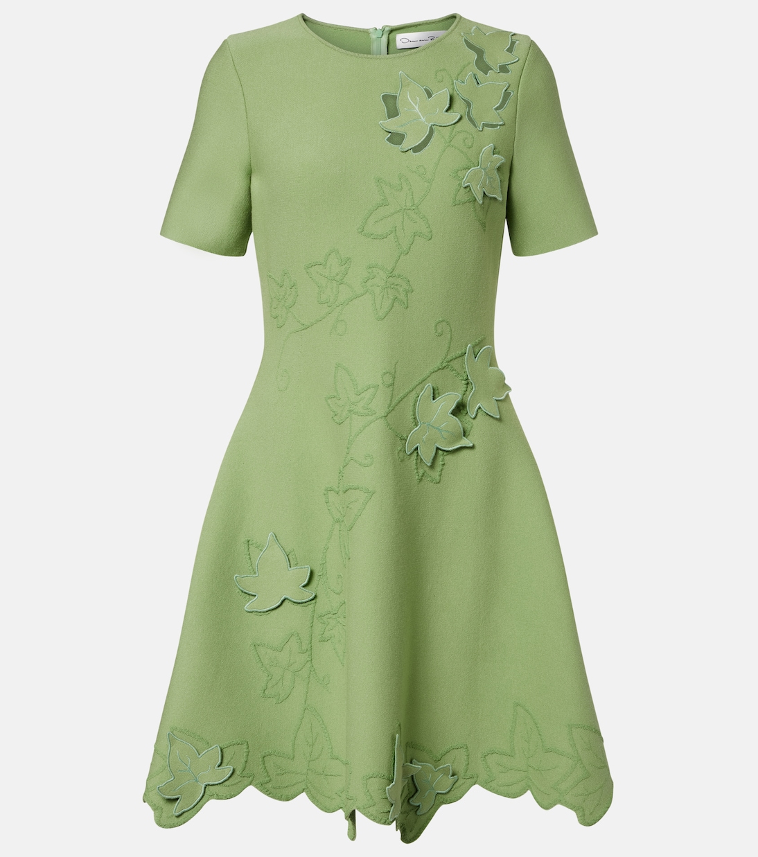 Ivy cutout embroidered minidress | Oscar de la Renta